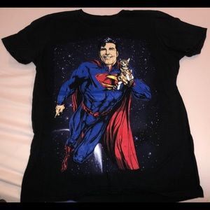 DC Comics Superman Kitten in Space T-Shirt